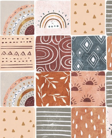 Rib Jersey ein Bild eines abstrakten Musters mit verschiedenen Designs