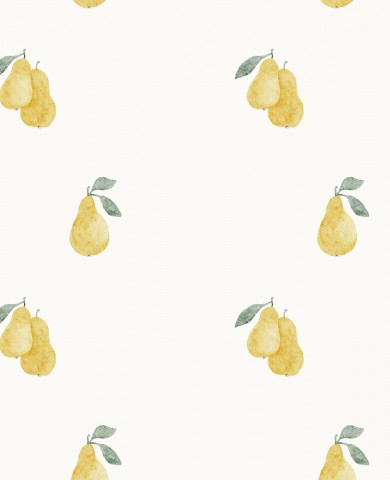 French Terry pears on a white background