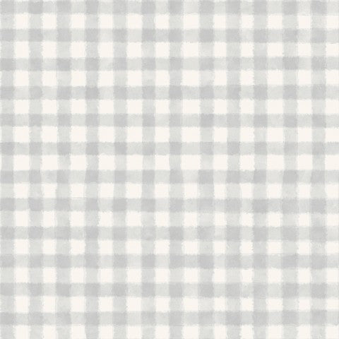 Panama a white and grey checked fabric
