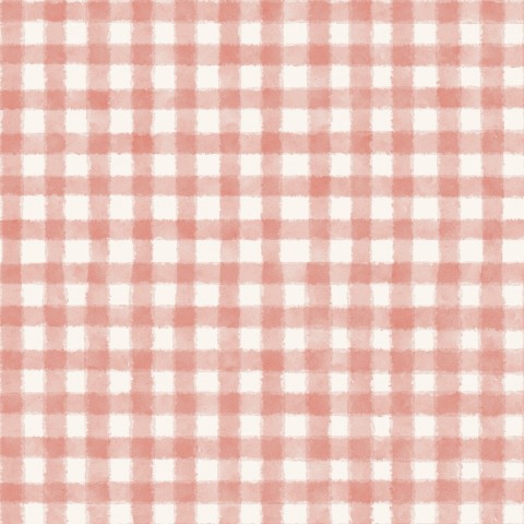 Panama a pink and white gingham fabric