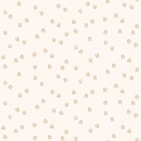 Chicchi di caffè Jersey su sfondo beige