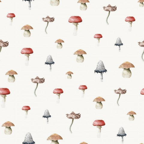 Wasserdichter Stoff Aquarellpilzen