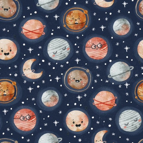 Muslin Planets and Stars
