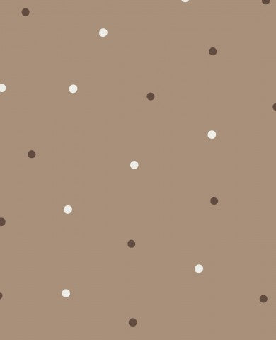Panama a brown and white polka dot pattern background