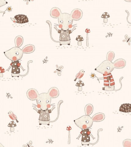 Korkealaatuinen puuvillakangas Ratoli Cream luoviin projekteihisi – ihanteellinen laukkujen, pussukoiden ja muiden ompeluun. Pehmeä, sileä pinta ja hienoin rakenne.