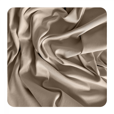 Rib Jersey Sand Beige