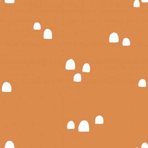 SoftShell has an orange background with white dots on it