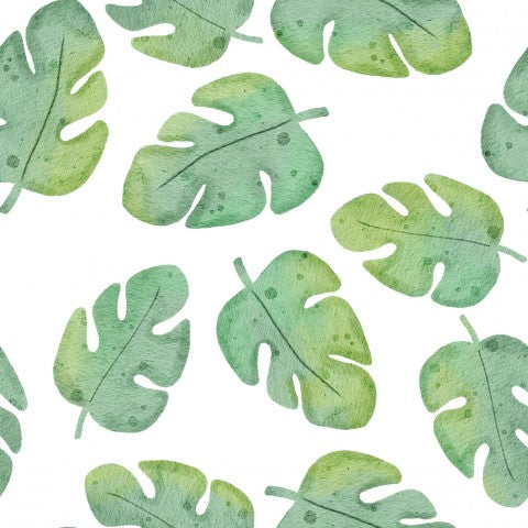 Nähende Baumwolle für dein nächstes Projekt: Canvas Baumwolle Safari Monstera Mini, 100% Baumwolle, meterweise zum nähen. Perfect für Kleidung, Accessoires und