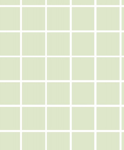 Waterdichte stof met een groene en witte achtergrond met vierkanten