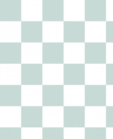 French Terry a light blue and white checked background