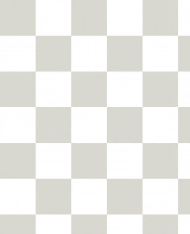 Satin cotton with a white and grey checked background