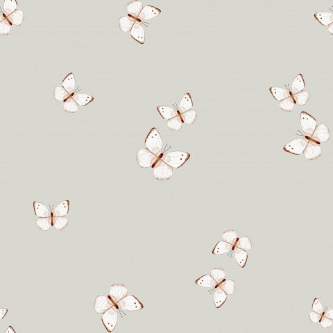 SoftShell à motif de papillons blancs