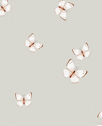 Panama un motivo di farfalle bianche