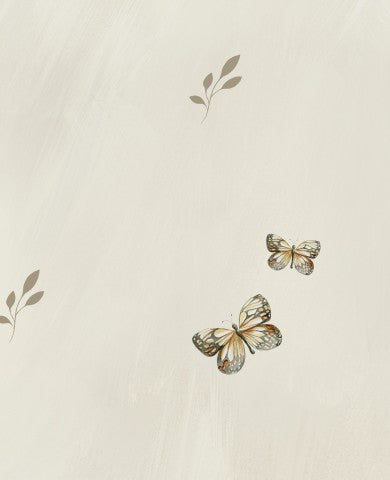 Jersey a painting of two butterflies on a white background