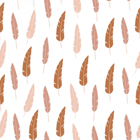 Panama braunen und rosa Federn