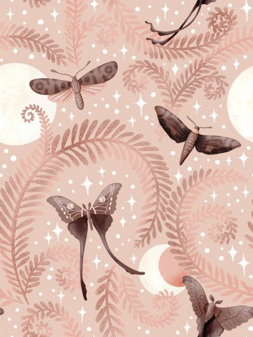 Relax in ogni stile: Serene Nightsky Rose – un esclusivo tessuto di cotone canvas per cucire, ideale per serate tranquille e creazioni eleganti. 100% cotone