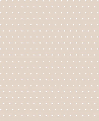 Waterdichte stof met een beige en witte stippenachtergrond