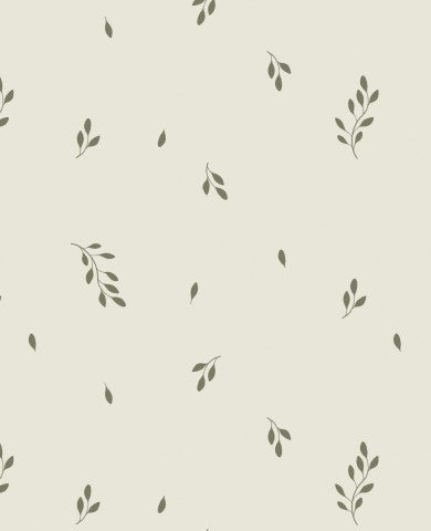 Muslinblade på beige baggrund