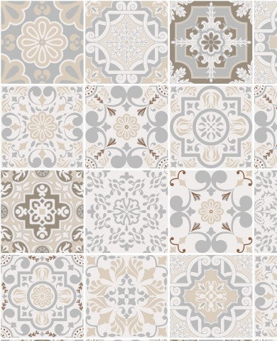 SoftShell a set of tiles with different designs and colors