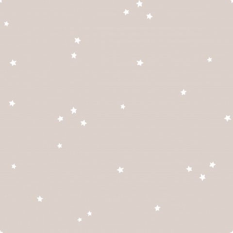SoftShell white stars on light beige background