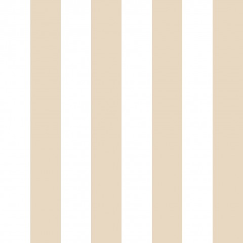 Jersey tapet med hvide og beige striber