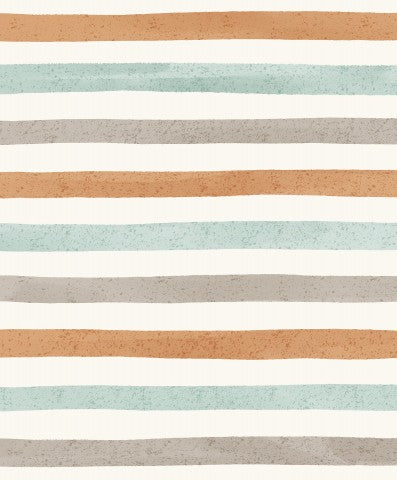 Waterproof fabric seamless striped background vector with watercolor