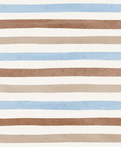 Panama a blue-white-brown striped pattern