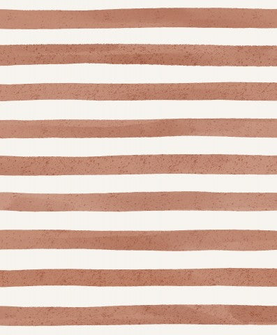 Waterproof fabric with a brown and white stripe pattern