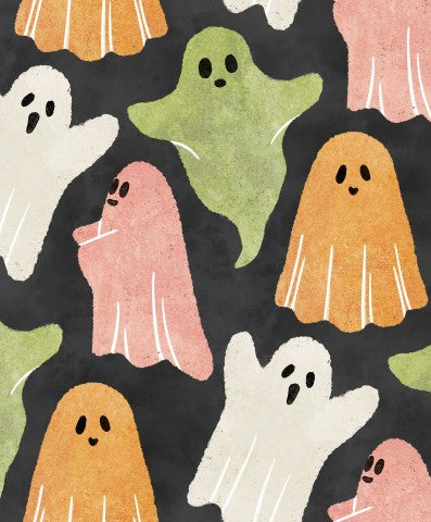 French Terry ghosts and spirits on it