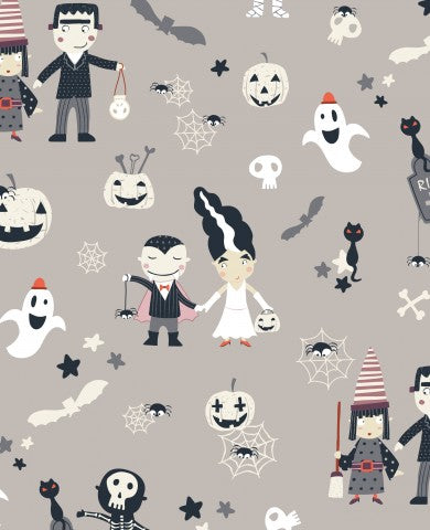 Muslin Halloween-figurer