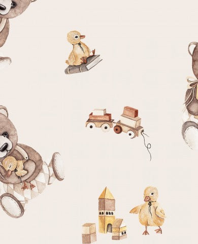 Panama Teddybären und Spielzeugen