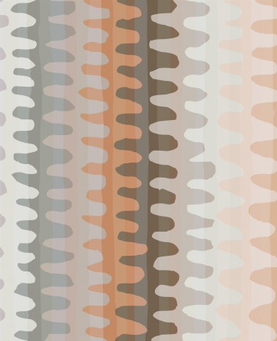 Nähere Natur: Canvas Baumwolle mit Wellenmuster - 100% Baumwolle, 120 cm breit, für Kleidung und Accessoires ideal, großartige Verarbeitungsqualität!