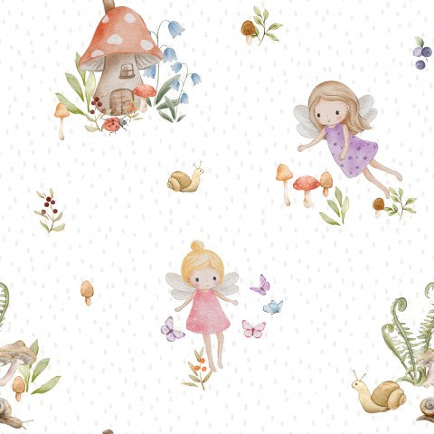Byg din næste projektion med vores Forest Fairy White bomuldslærredpensler – sy selvfølgelig!