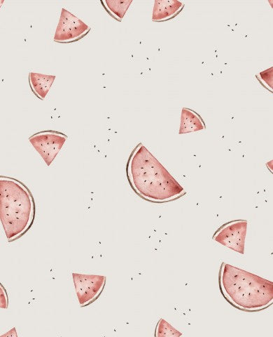 Muslin watermelon slice pattern