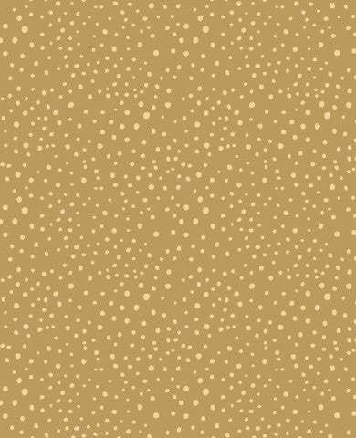 Jersey côtelé à motif à pois marron et blanc