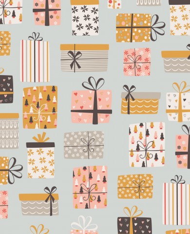 Musselin einem Vektor für Weihnachtsgeschenke