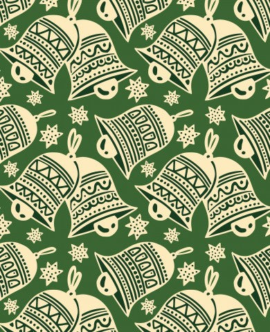 Weihnachtsglocken aus Canvas Baumwolle - perfekte Nähsachen für Ihre einzigartigen Weihnachtskreationen!