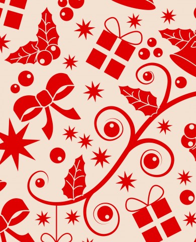 Weihnachtliche Baumwoll-Canvas-Ikonen zum Nähen: Dekorierte Baumwolle in verschiedenen Größen und Mustern - ideal für deine Weihnachtsprojekte, Tischtücher ode