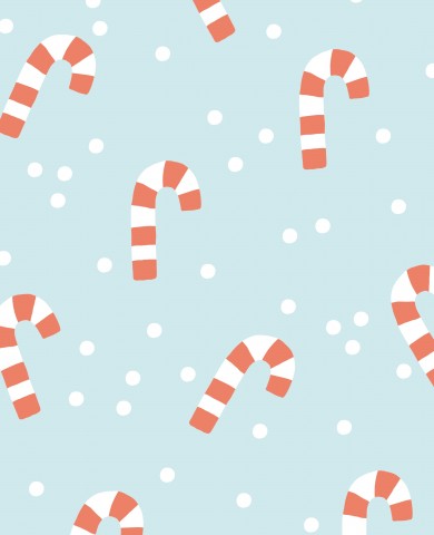 Weihnachtszauber auf Canvas - Baumwolle für Ihre eigenen Lutscher: Natürlich geschnitten, 100% Baumwolle, meterweise zum nähen.