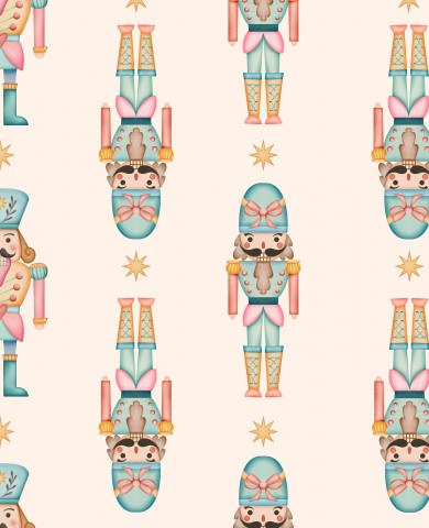 Waterproof fabric nutcrackers on it