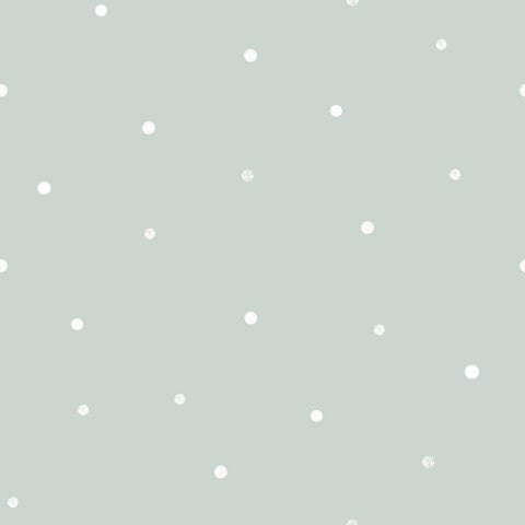 Panama a light blue and white polka dot wallpaper