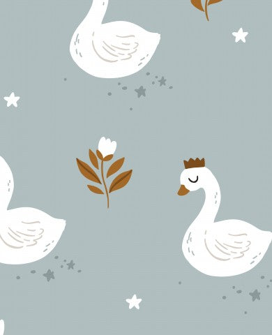 SoftShell white swans and stars
