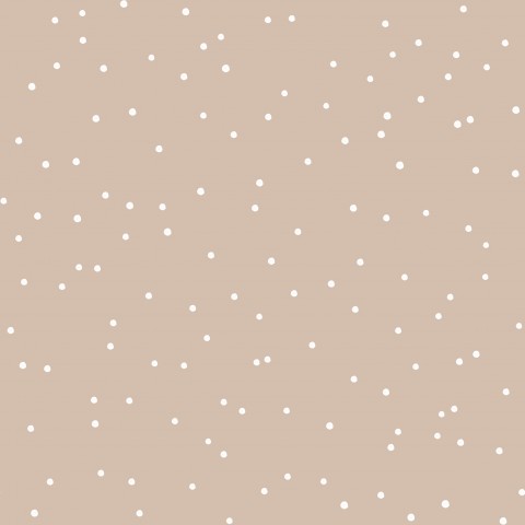Jersey a beige background with white dots