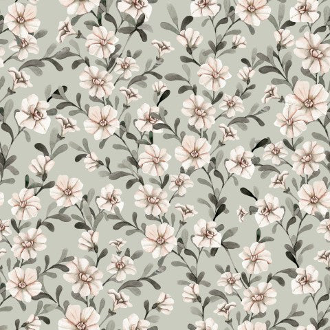 Nähen Sie Ihre Träume in Baumwolle! Kleinere Menge von Wiesenminzencanvas - 100% Naturbaumwolle für Ihren nächsten Kleidungsprojekt.