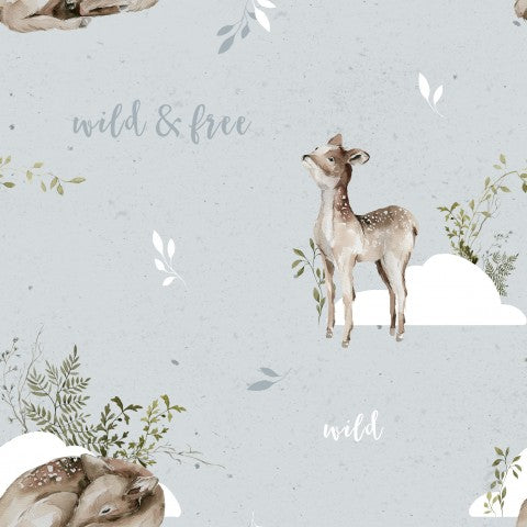 Muslin wild and free deer