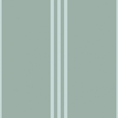Panama a green and white striped wallpaper with three stripes