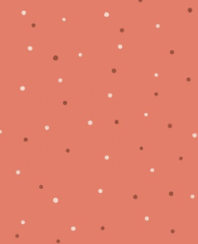 Musselin einen rosa gepunkteten Hintergrund mit weißen Punkten