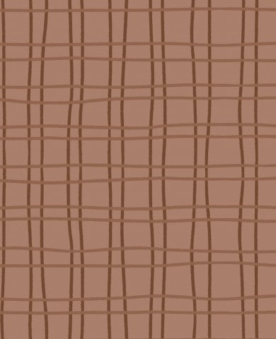French Terry a brown and white checkerboard pattern background