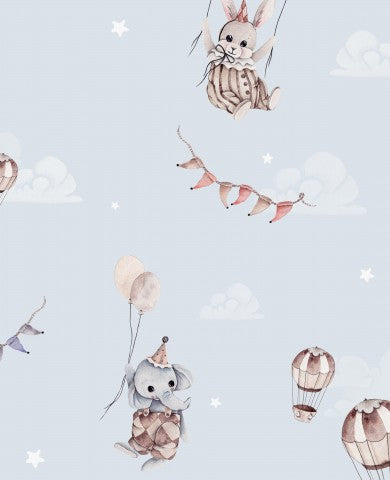 SoftShell animals flying in the air