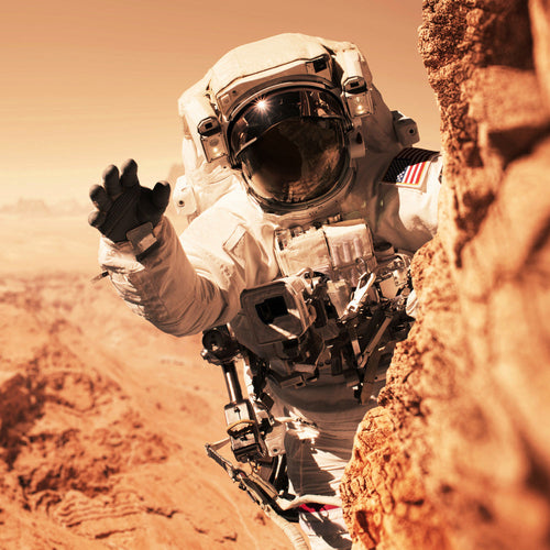Weltraum und Technik Musselin